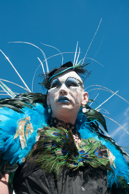 During the CAMP Rehoboth Block Party Anna Rexia was promoting the Monster Ball on Oct. 20 at the Pond in Rehoboth. BY DENY HOWETH